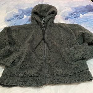 Sherpa hoodie